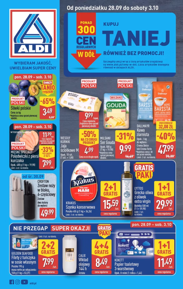 Aldi gazetka od 28.09.2026 - Super okazje od poniedziałku