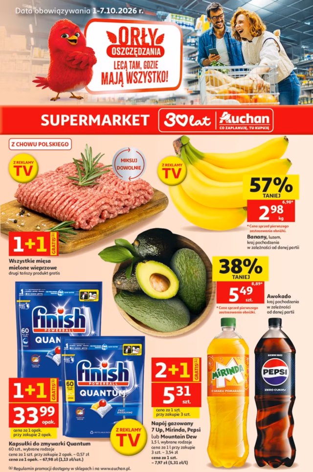 Auchan gazetka od 01.10.2026 - Oszczędności czekają od czwartku