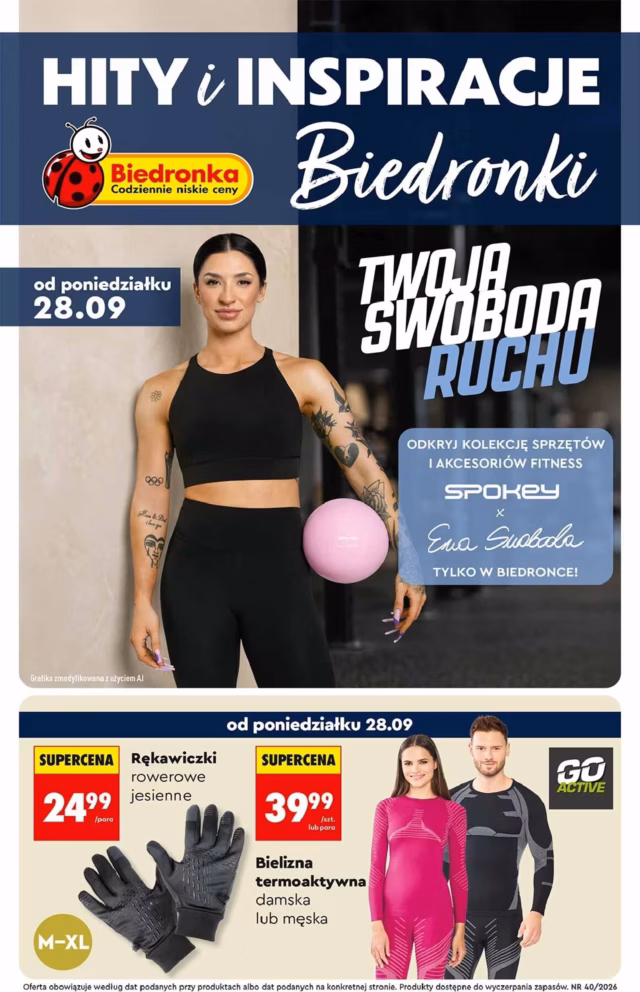 Biedronka gazetka od 28.09.2026 - Hity i inspiracje od poniedziałku