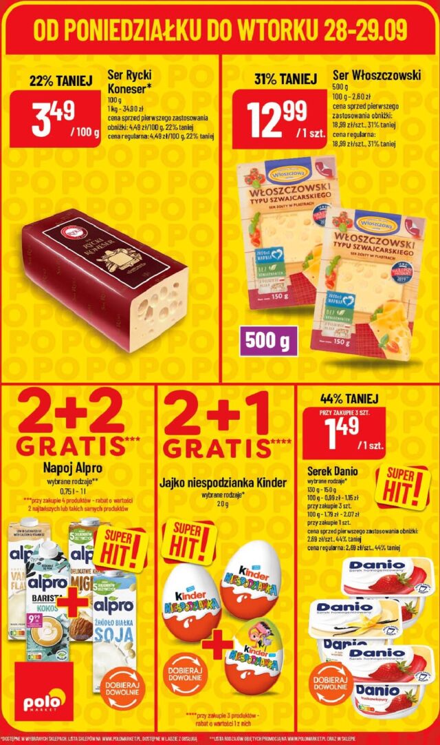Polomarket gazetka od 28.09.2026 - Super promocje od poniedziałku